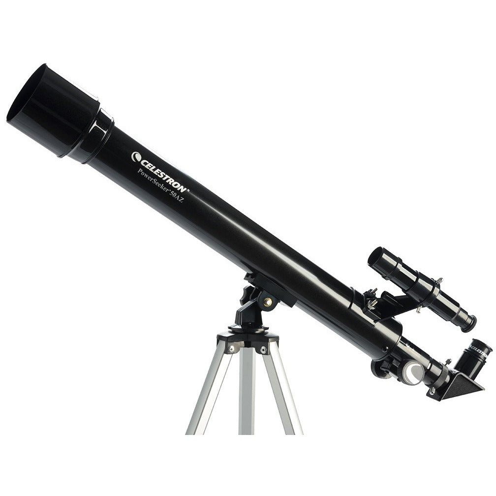 تلسكوب Celestron PowerSeeker 50AZ كاسر على حامل ثلاثي